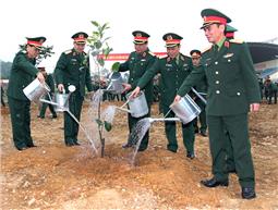 Trồng mới gần 67 nghìn cây xanh trong dịp Tết trồng cây